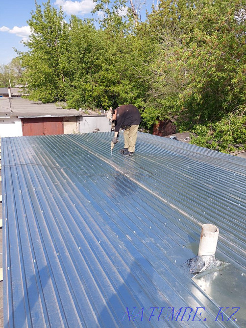 Garages. Roofing. Roof repairs. Roofing works. Karagandy - photo 5