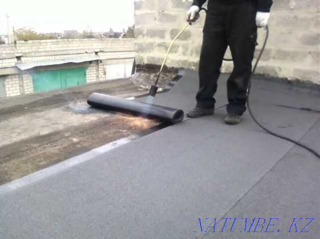 Repair of a soft roof with built-up materials Ust-Kamenogorsk - photo 1