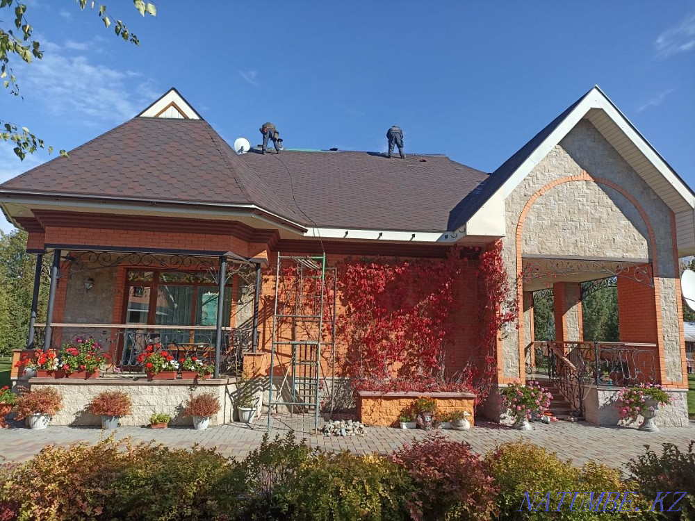 Кровельные работы ! От простыхых до сложнейших! Гарантия, качество. Усть-Каменогорск - изображение 1