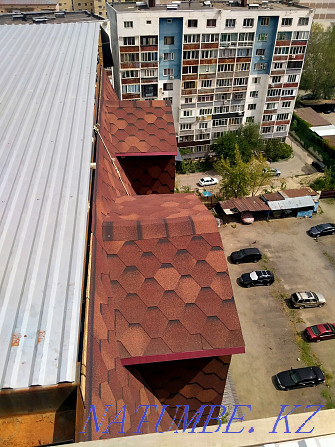 Roof covering. Roof repair. Roofing. Profiled sheeting. Leak elimination. Almaty - photo 5