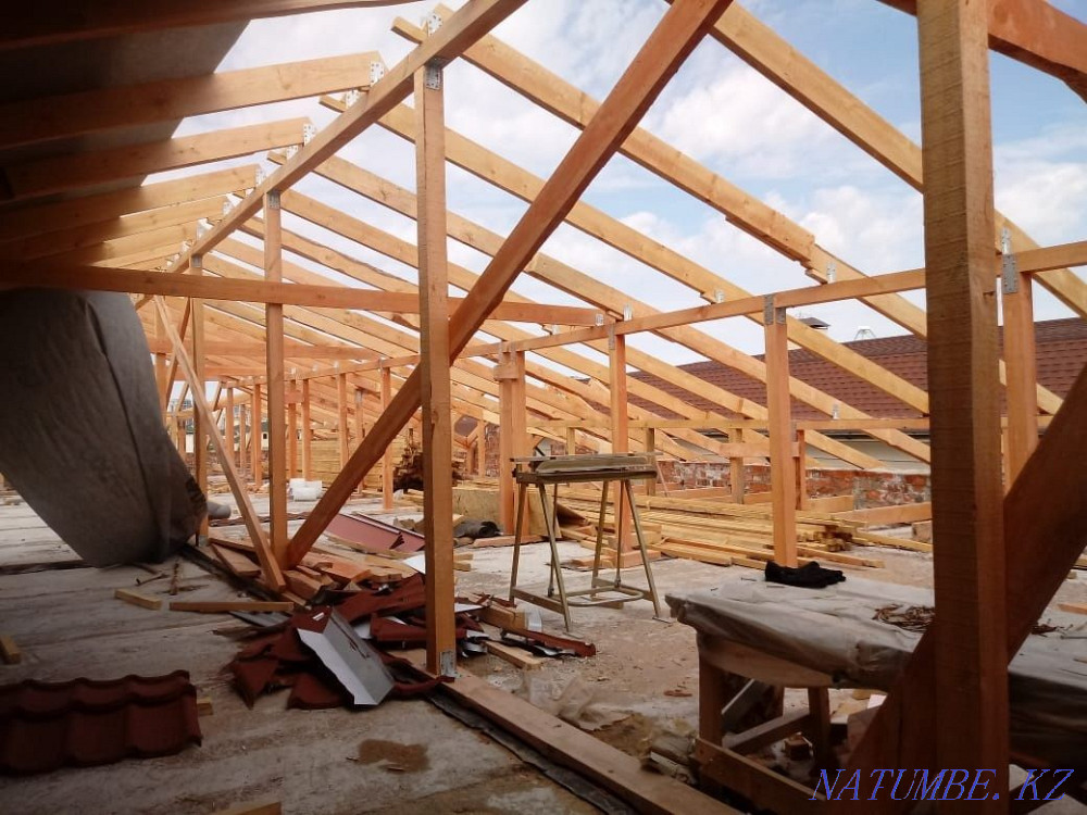 Монтаж кровли, крыши Астана утепление, конденсат, снег Астана - изображение 7