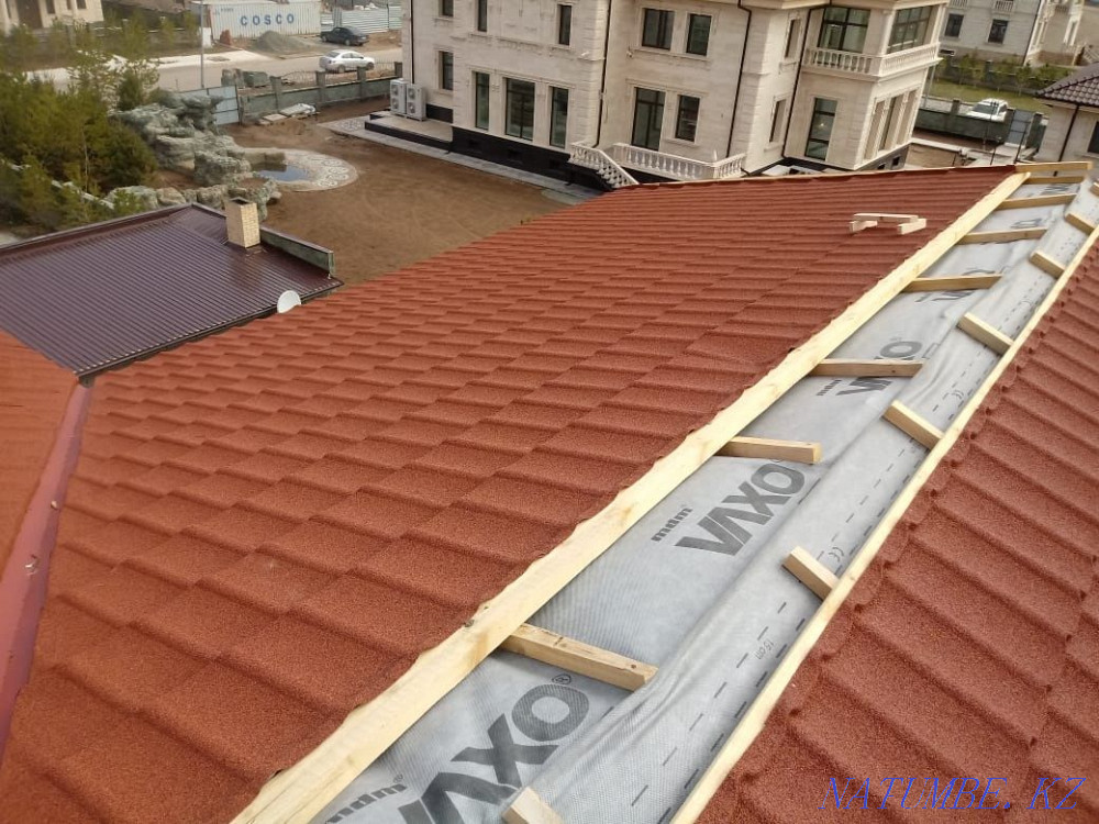 Монтаж кровли, крыши Астана утепление, конденсат, снег Астана - изображение 5