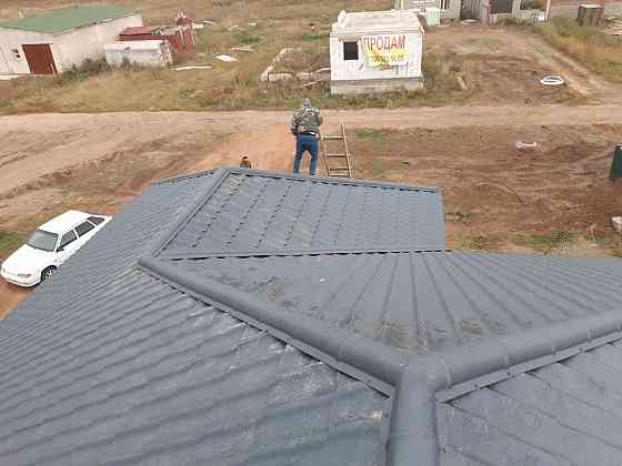 Кровелные работа ремонт крышы Astana