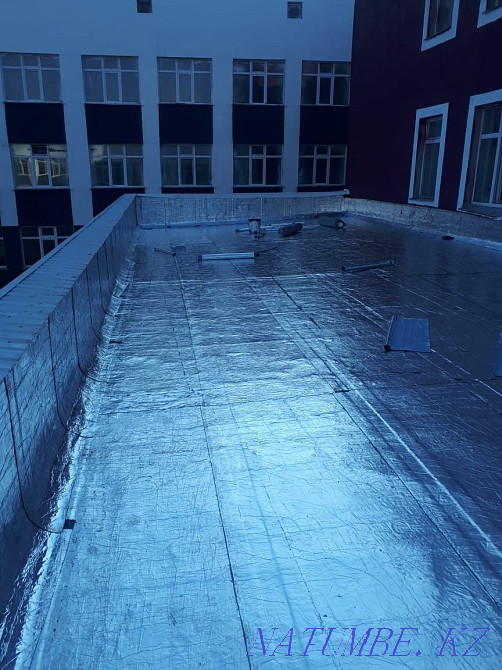 Кровля крыша пвх мембрана продажа монтаж фасад монтаж фасада Караганда - изображение 1