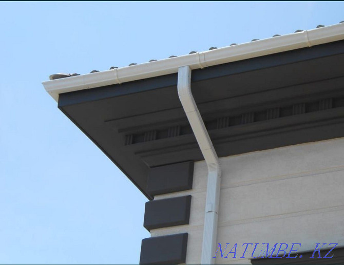 Gutters for sale metal and plastic + installation Atyrau - photo 3