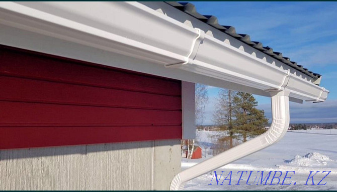 Gutters for sale metal and plastic + installation Atyrau - photo 6