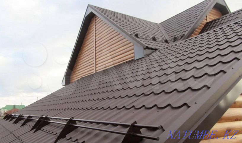 Кровельные работы. Замена шифера и перестил профлиста Актобе - изображение 4