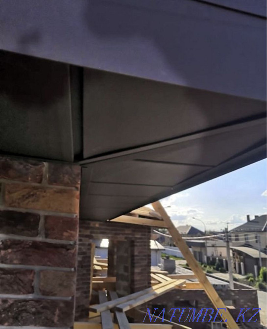 Ремонт Жесткой кровли Установка Водостоков,Снегозадержателей Актобе - изображение 2