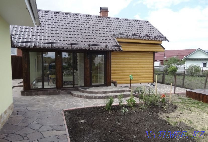 Ремонт Жесткой кровли Установка Водостоков,Снегозадержателей Актобе - изображение 1