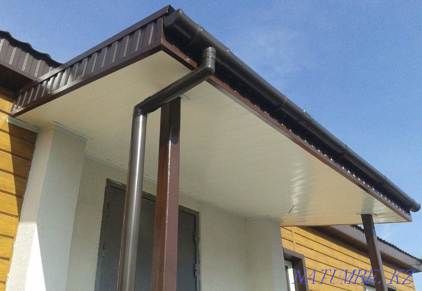 Ремонт Жесткой кровли Установка Водостоков,Снегозадержателей Актобе - изображение 3