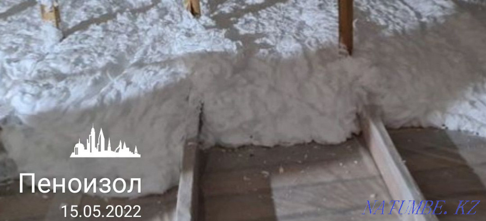 Утепление Пеноизолом Каскелен - изображение 1