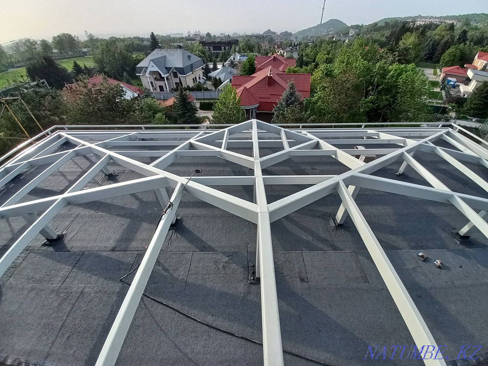 QUALITATIVE!!! REPAIR of a flat, soft, rigid roof. Waterproofing! Almaty - photo 6