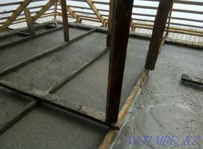 Foam concrete, pouring roofs Taraz - photo 4