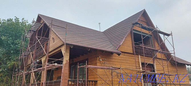 Repair of soft-hard roof , Roof installation, Almaty - photo 4