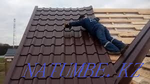 Кровля крыша, шатыр жабу, профнастил черепица Шымкент - изображение 1