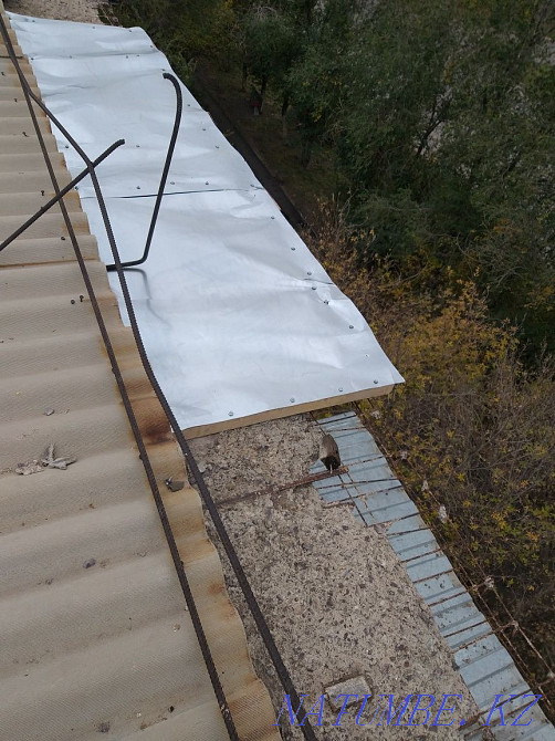 Roof workers and cleaning from snow and icicles Karagandy - photo 4