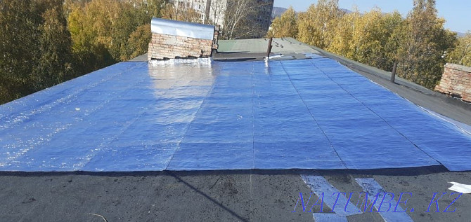 Roofing of roofs with rizolin, profiled sheet, ridder, uka Ust-Kamenogorsk - photo 3