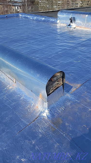 Roofing of roofs with rizolin, profiled sheet, ridder, uka Ust-Kamenogorsk - photo 8