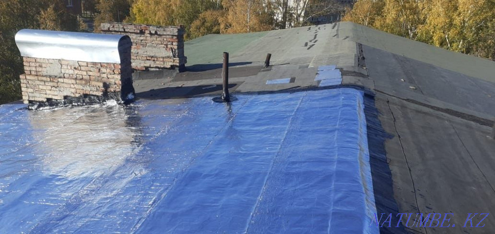 Roofing of roofs with rizolin, profiled sheet, ridder, uka Ust-Kamenogorsk - photo 4