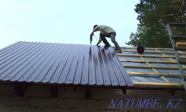 Soft roof / Leak repair / Balcony / Garage roof repair, etc. Kostanay - photo 1