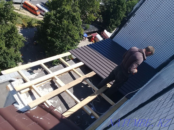 Soft roof / Leak repair / Balcony / Garage roof repair, etc. Kostanay - photo 3
