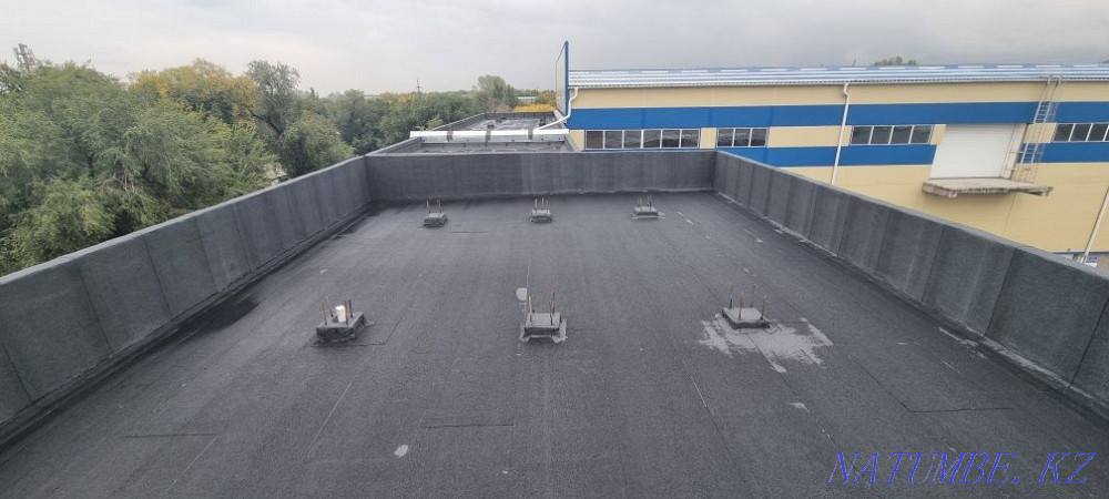 Roof installation , Waterproofing installation , flat roof Almaty - photo 1
