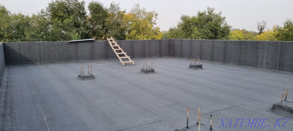 Roof installation , Waterproofing installation , flat roof Almaty - photo 2