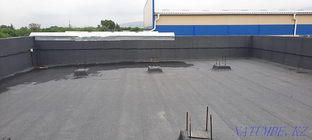 Roof installation , Waterproofing installation , flat roof Almaty - photo 4