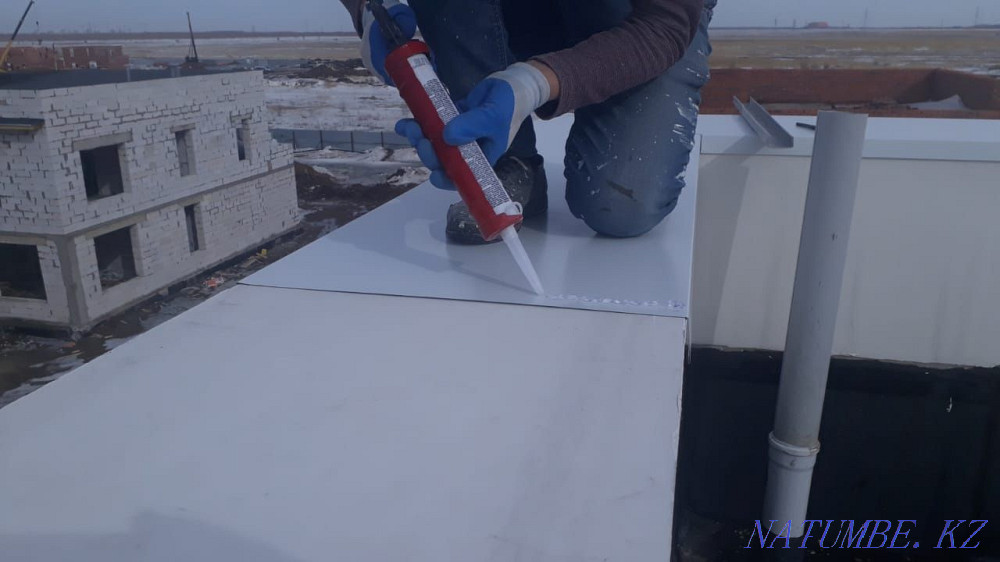 Обшивка панели Фасад Фундамент Карниз Парапет Астана - изображение 4