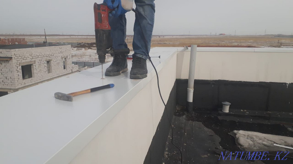 Обшивка панели Фасад Фундамент Карниз Парапет Астана - изображение 5