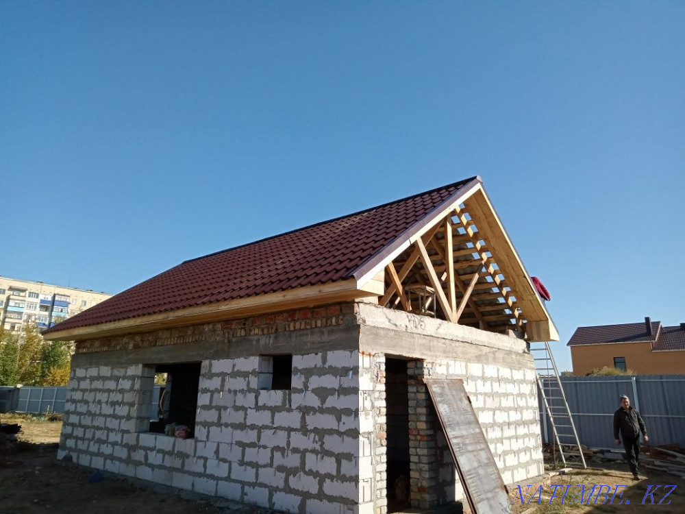 Roofing and facade works Kostanay - photo 3