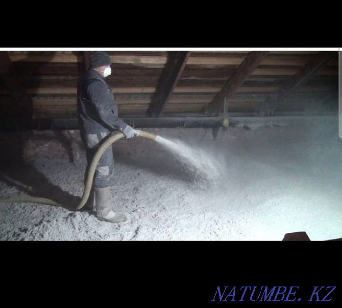Insulation of roofs of houses walls Ecowool Мичуринское - photo 1