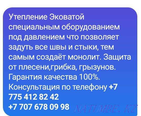 Утепление крыш домов стен Эковата Мичуринское - изображение 2