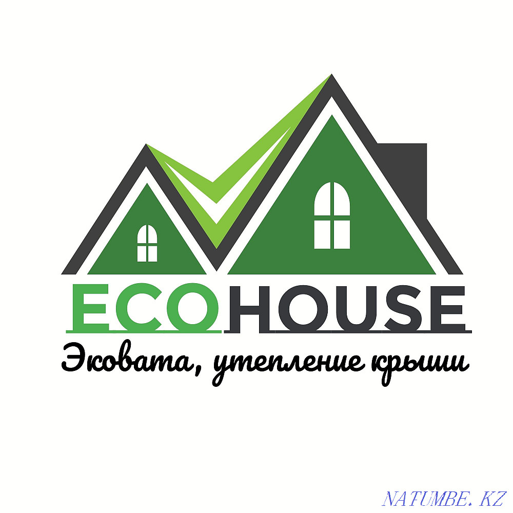 Ecowool roof insulation. Almaty - photo 1