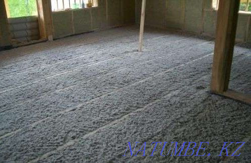 Ecowool roof insulation. Almaty - photo 5