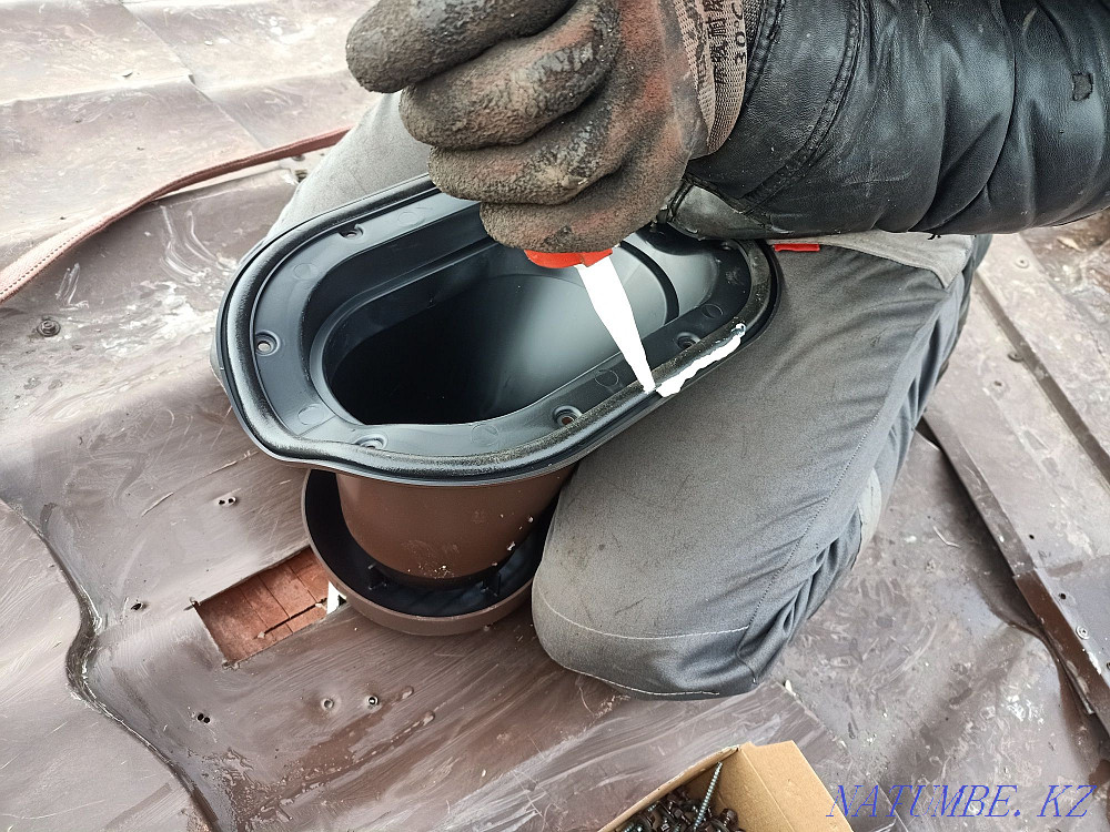 Монтаж Водостока Карниз Дефлектор Астана - изображение 4