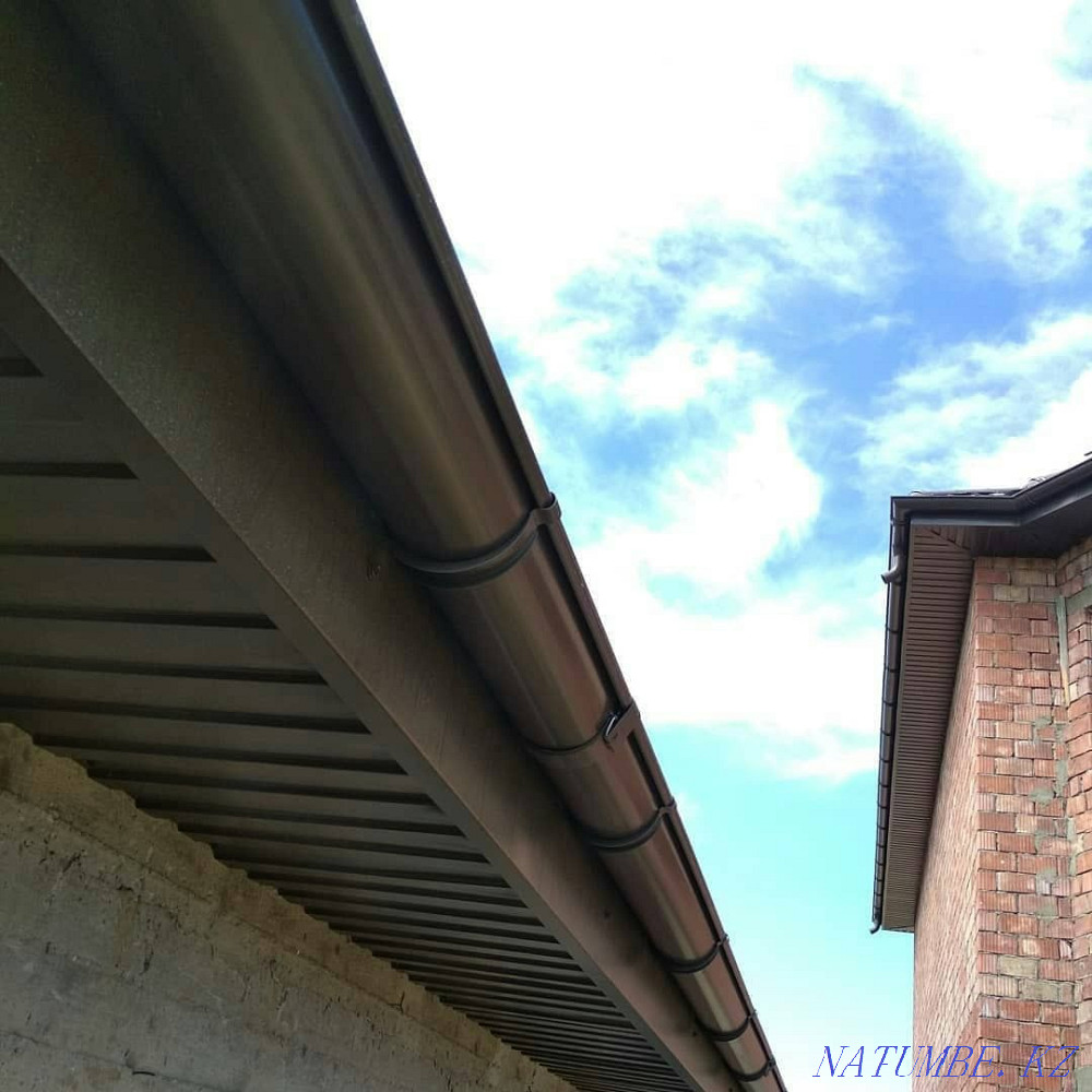 Монтаж Водостока Карниз Дефлектор Астана - изображение 6