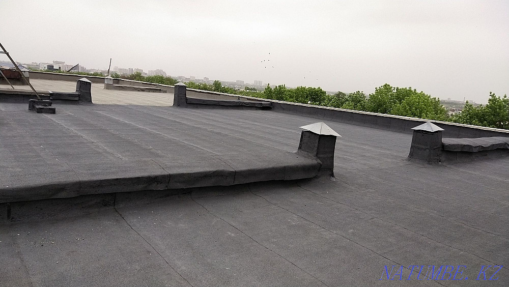 Мягкая кровля крыши, гаражей, складских помещении , квартир, и ТД. Шымкент - изображение 1