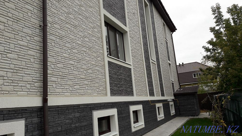 Обшивка панели Фасад Фундамент Карниз Дефлектор Астана Астана - изображение 1