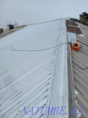 Repair of soft and hard roofs Satpaev - photo 2