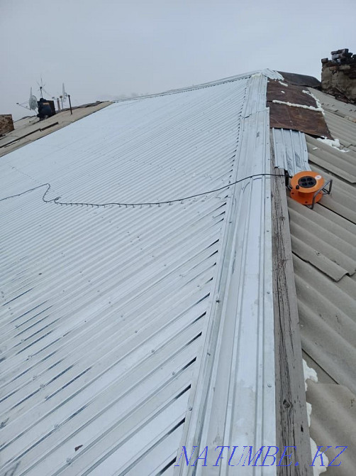 Repair of soft and hard roofs Satpaev - photo 2