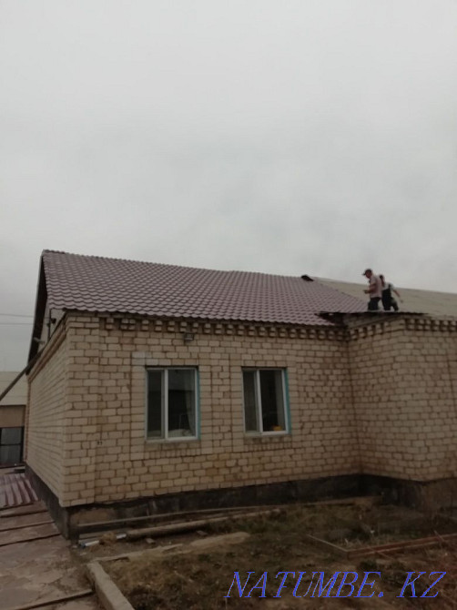 Repair of soft and hard roofs Satpaev - photo 1