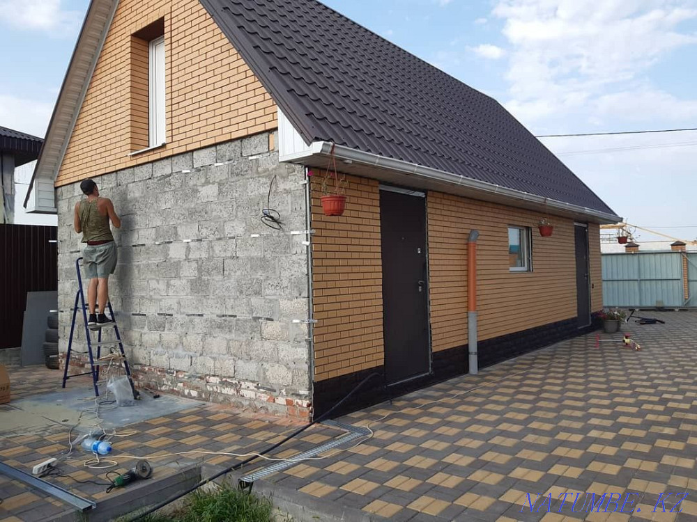 Обшивка панели Фасад Фундамент Карниз Астана - изображение 2