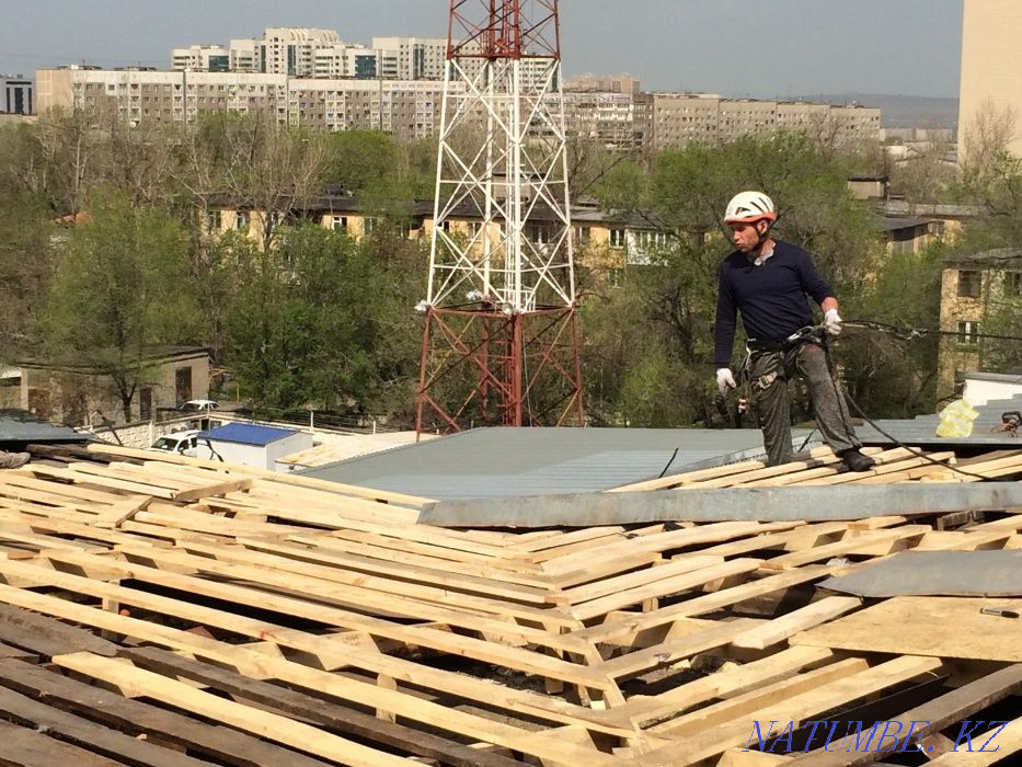 Roof repair! Roof installation! Roof replacement! Re-roofed! Almaty - photo 4