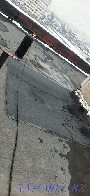 Гидроизоляция кровли. Мягкая кровля. Ремонт мягкой кровли. монтаж мягк Каскелен - изображение 7