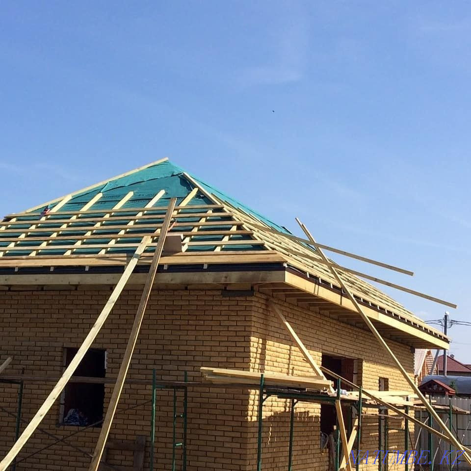 Dismantling and installation of any complexity roof Astana Astana - photo 2