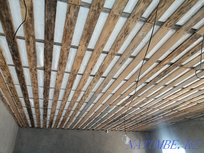 PENOIZOL. Insulation of the roof and walls of the house with Penoizol. Taldykorgan - photo 5