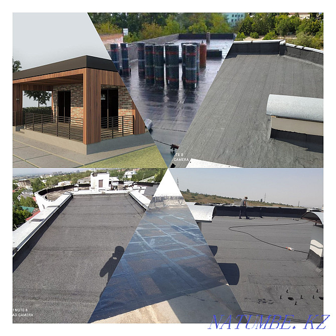 Repair installation of a soft roof waterproofing Almaty - photo 6