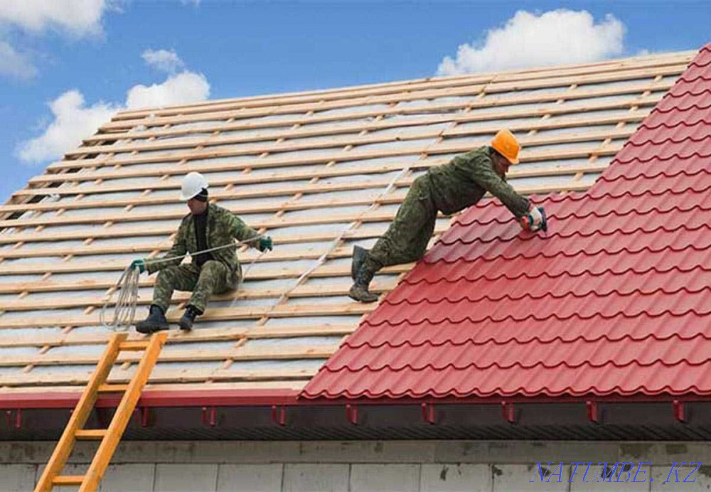 Roofing works of any complexity! Work experience 15 years Kokshetau - photo 1