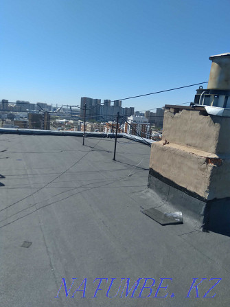 Waterproofing, repair, installation of a soft roof, roof self-adhesive rizolin Astana - photo 4